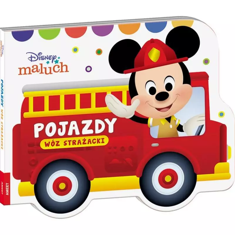 DISNEY MALUCH POJAZDY WÓZ STRAŻACKI - Ameet