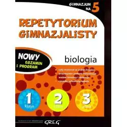 BIOLOGIA REPETYTORIUM GIMNAZJALISTY - Greg