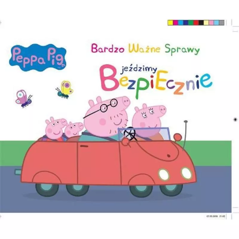 JEŹDZIMY BEZPIECZNIE ŚWINKA PEPPA BARDZO WAŻNE SPRAWY - Media Service Zawada