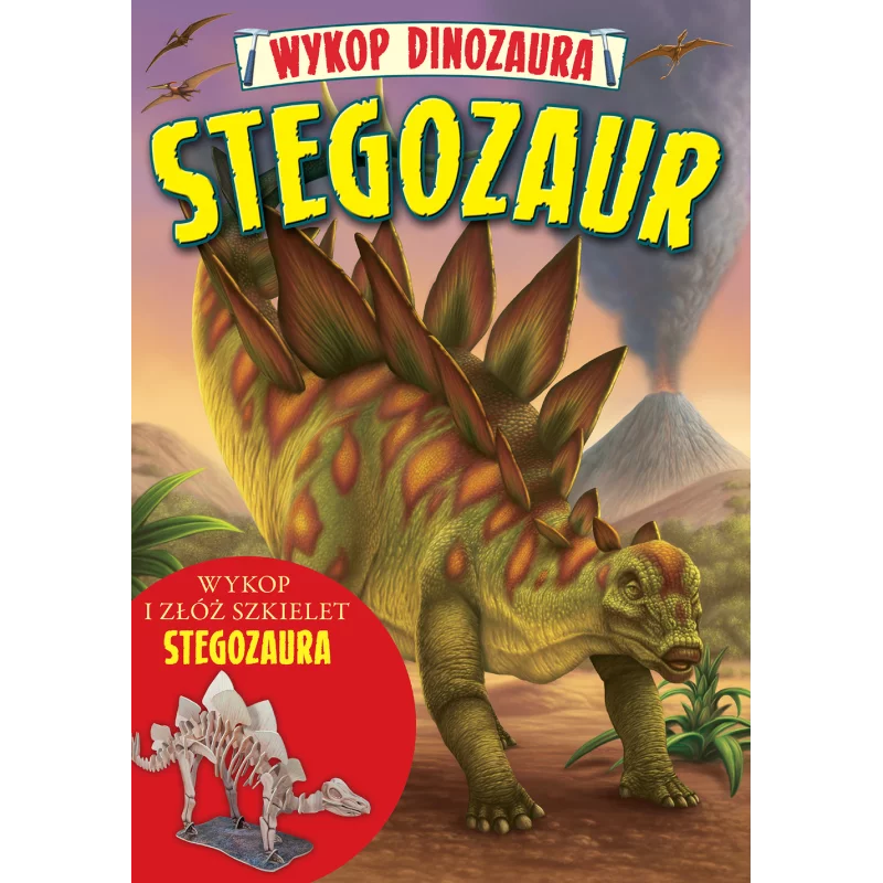 STEGOZAUR WYKOP DINOZAURA - Wilga