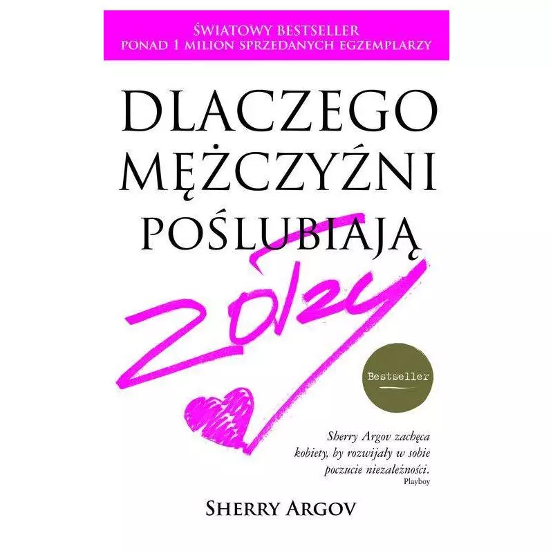 DLACZEGO MĘŻCZYŹNI POŚLUBIAJĄ ZOŁZY Sherry Argov - Burda Książki