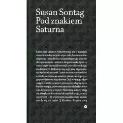 POD ZNAKIEM SATURNA Susan Sontag - Karakter