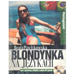 BLONDYNKA NA JĘZYKACH PORTUGALSKI + CD MP3 Beata Pawlikowska - Słowne