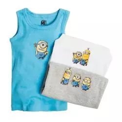 PODKOSZULEK CHŁOPIĘCY MINIONKI 3 SZT. 122/128 CM COOL CLUB - Cool Club