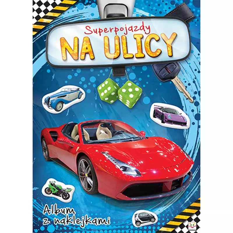 SUPERPOJAZDY NA ULICY ALBUM Z NAKLEJKAMI - Aksjomat