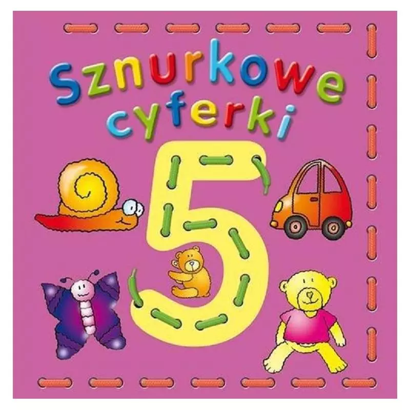 SZNURKOWE CYFERKI + KOLOROWE SZNURKI - Wilga