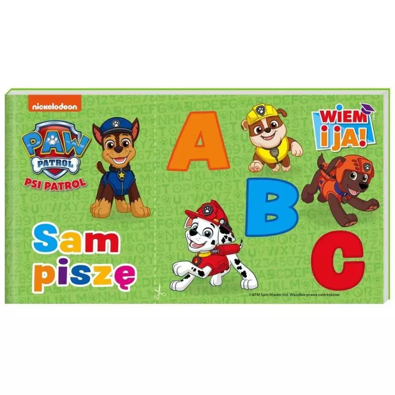 PSI PATROL SAM PISZĘ ABC - Media Service Zawada