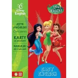 DISNEY WRÓŻKI EASY ENGLISH ĆWICZENIA JĘZYK ANGIELSKI - Zielona Sowa