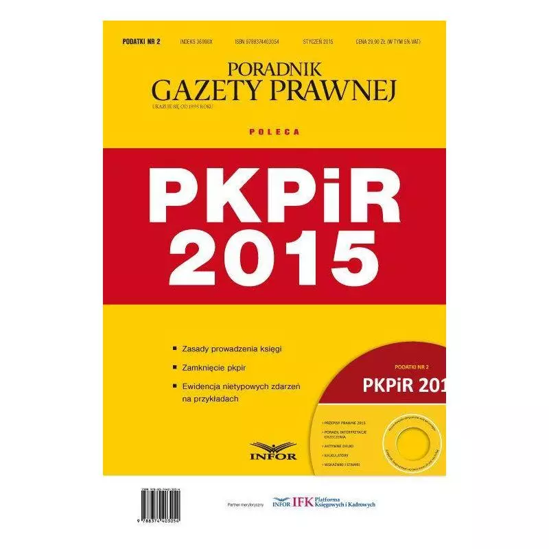 PODATKI 2015 PKPIR 2015 NR 2 - Infor