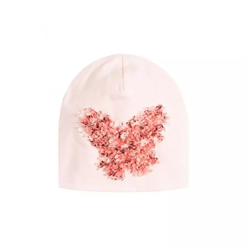 CZAPKA DZIEWCZĘCA RÓŻOWA MOTYL 58 CM COOL CLUB - Cool Club