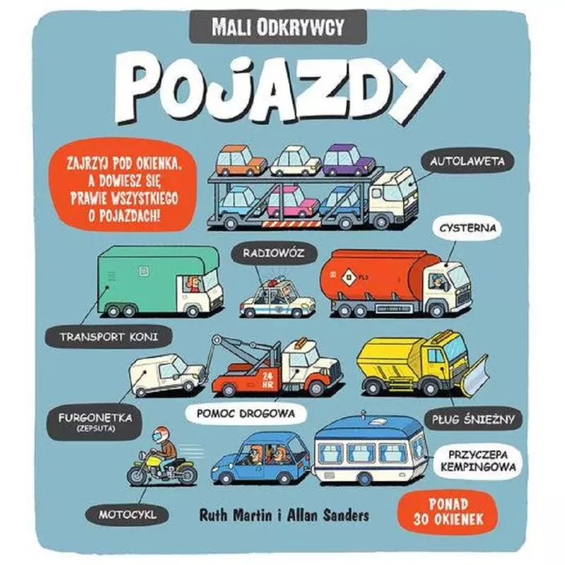 POJAZDY MALI ODKRYWCY Ruth Martin, Allan Sanders - Wilga