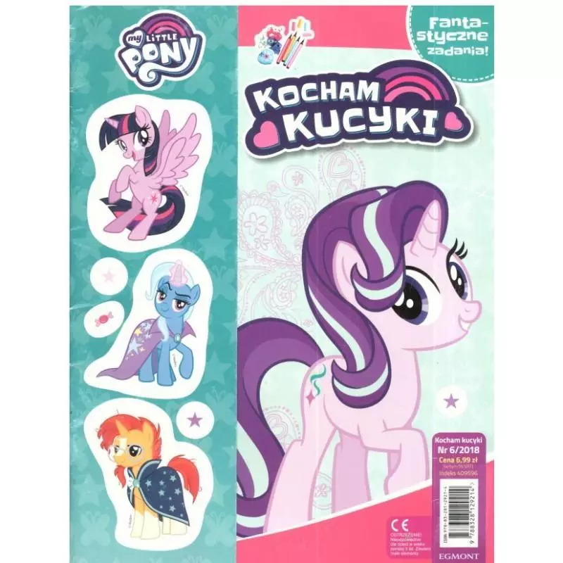 MY LITTLE PONY KOCHAM KUCYKI FANTASTYCZNE ZADANIA ! - Egmont