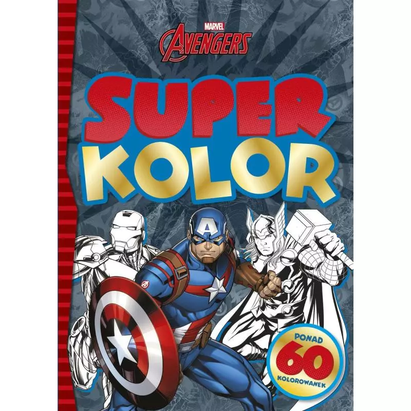 MARVEL AVENGERS SUPERKOLOR - Olesiejuk