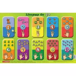 PODKŁADKA NA BIURKO LICZYMY OD 1 DO 10 - Demart