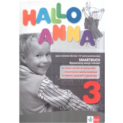 HALLO ANNA 3 SMARTBUCH + KOD DOSTĘPU DO DODATKOWYCH ZADAŃ INTERAKTYWNYCH - LektorKlett