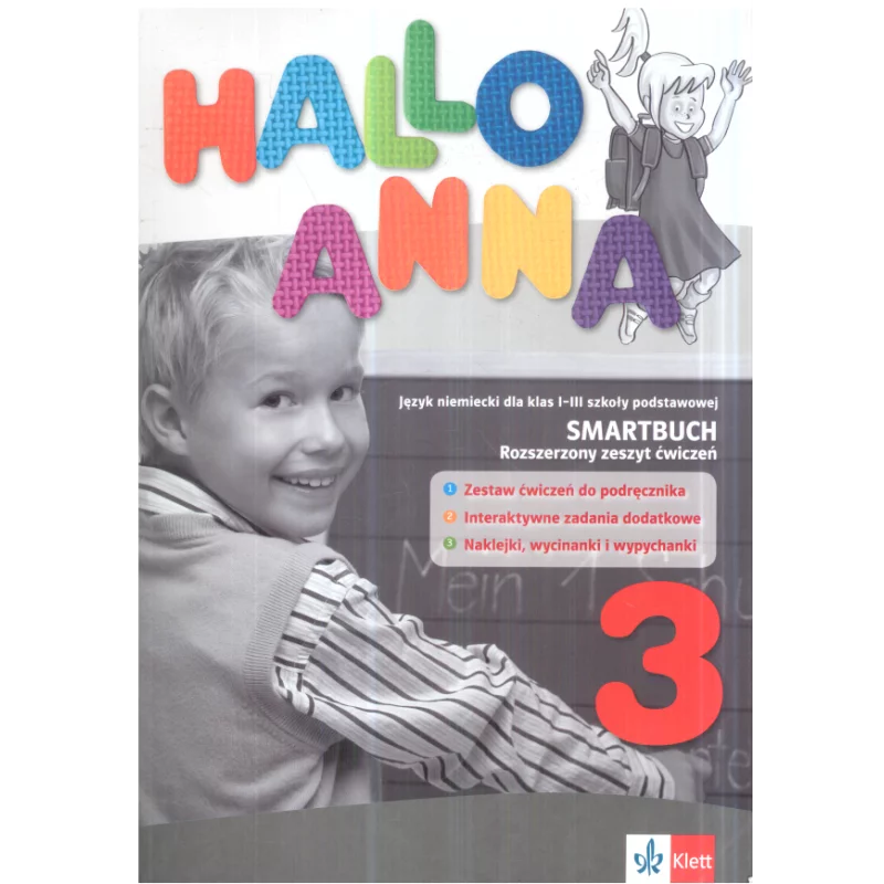 HALLO ANNA 3 SMARTBUCH + KOD DOSTĘPU DO DODATKOWYCH ZADAŃ INTERAKTYWNYCH - LektorKlett