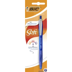 DŁUGOPIS NIEBIESKI M ATLANTIS SOFT BIC - BiC