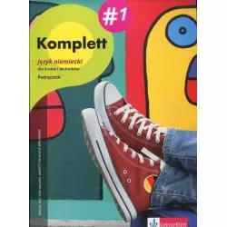 KOMPLETT 1 PODRĘCZNIK + 2 X CD JĘZYK NIEMIECKI DLA LICEÓW I TECHNIKÓW - LektorKlett