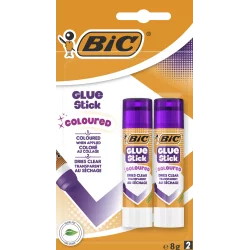 KLEJ W SZTYFCIE KOLOROWY 2 SZT. BIC - BiC