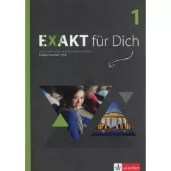 EXAKT FUR DICH 1 ĆWICZENIA + DVD JĘZYK NIEMIECKI DLA SZKÓŁ PONADGIMNAZJALNYCH - LektorKlett