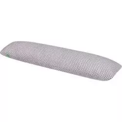 PODUSZKA DO SPANIA NA BOKU SLEEP SAIDSIDE 120 X 40 CM SZARE ROMBY LULANDO - Lulando