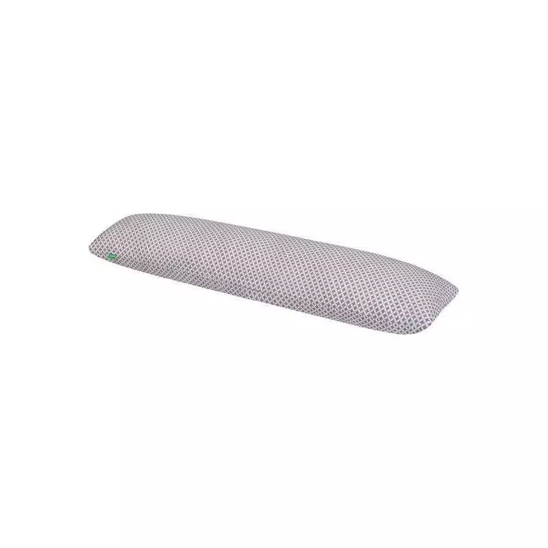 PODUSZKA DO SPANIA NA BOKU SLEEP SAIDSIDE 120 X 40 CM SZARE ROMBY LULANDO - Lulando