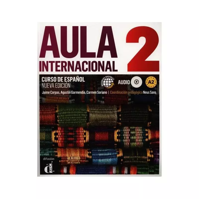 AULA INTERNACIONAL 2 NUEVA EDICION + CD Jaime Corpas, Agustin Garmendia - Difusion