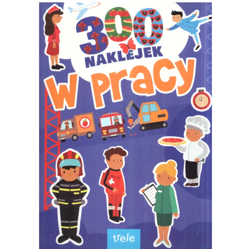 300 NAKLEJEK W PRACY - Trele