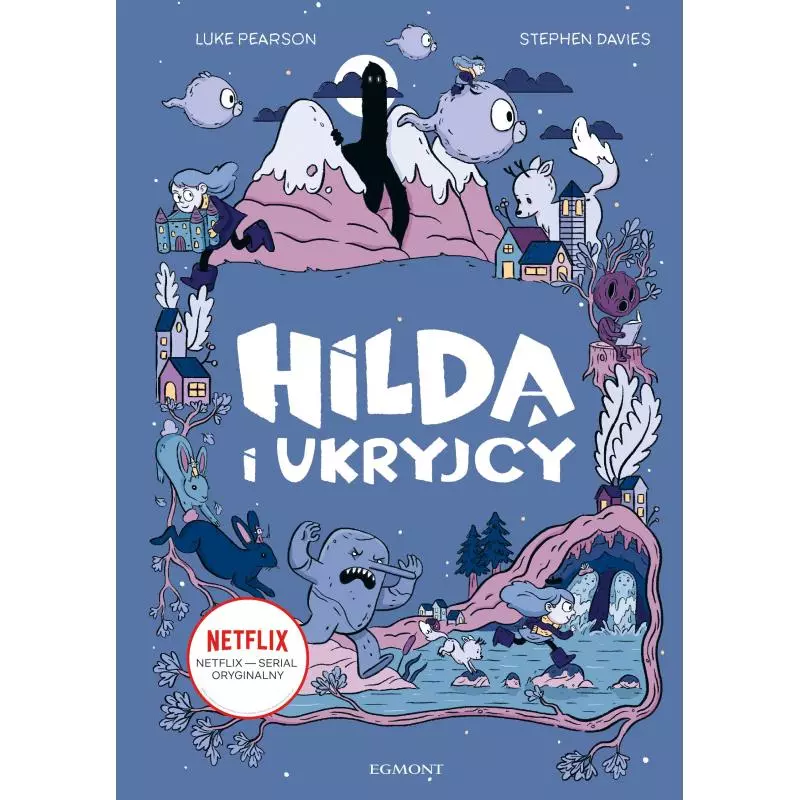 HILDA I UKRYJCY Stephen Davies, Luke Pearson 7+ - Egmont