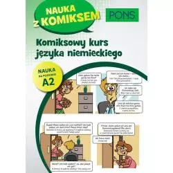 KOMIKSOWY KURS JĘZYKA NIEMIECKIEGO POZIOM A2 - Pons