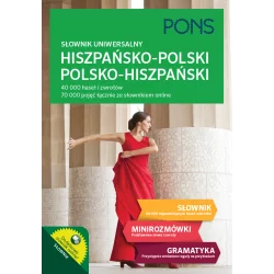 SŁOWNIK UNIWERSALNY HISZPAŃSKO-POLSKI POLSKO-HISZPAŃSKI - Pons