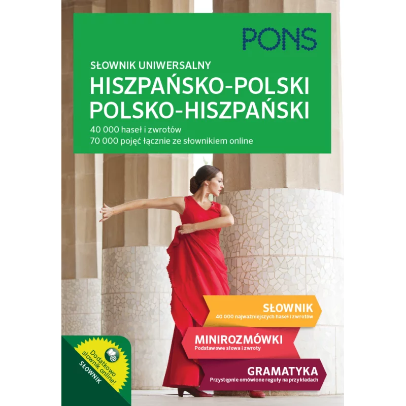 SŁOWNIK UNIWERSALNY HISZPAŃSKO-POLSKI POLSKO-HISZPAŃSKI - Pons