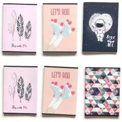 ZESZYT W KRATKĘ Z MARGINESEM 60 KARTEK A5 - Hamelin