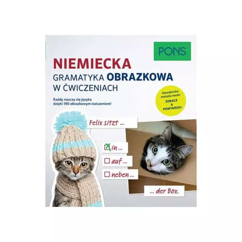 NIEMIECKA GRAMATYKA OBRAZKOWA W ĆWICZENIACH - Pons