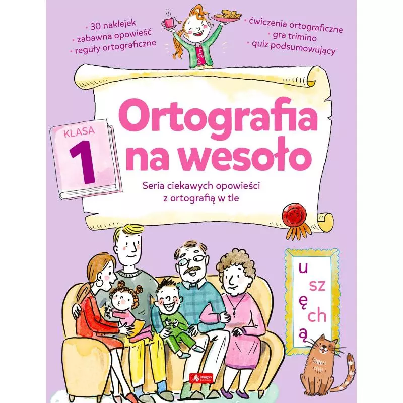 ORTOGRAFIA NA WESOŁO KLASA 1 - Dragon