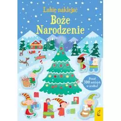 BOŻE NARODZENIE LUBIĘ NAKLEJAĆ - Wilga