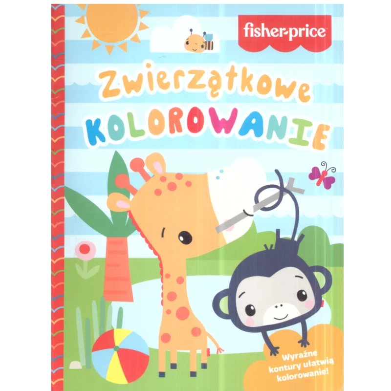 FISHER-PRICE ZWIERZĄTKOWE KOLOROWANIE 2+ - Olesiejuk