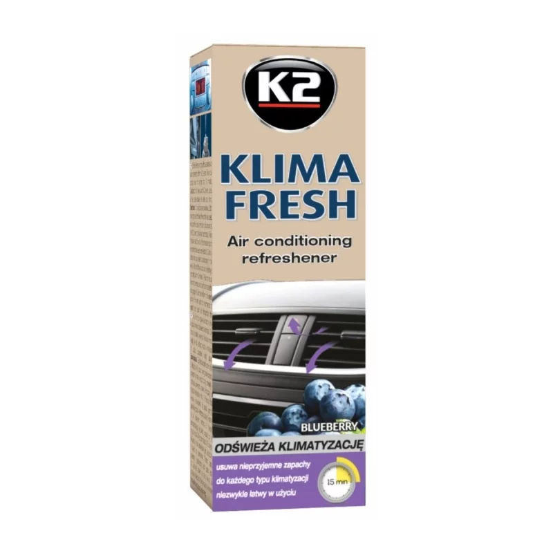 ODŚWIERZACZ KLIMATYZACJI BLUEBERRY 150 ML K2 - K2