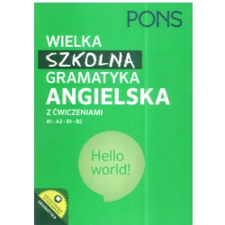 WIELKA SZKOLNA GRAMATYKA ANGIELSKA PONS A1-B2 - Pons