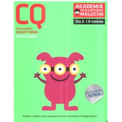 CQ-INTELIGENCJA KREATYWNA DLA 3-4 LATKÓW AKADEMIA INTELIGENTNEGO MALUCHA - LektorKlett