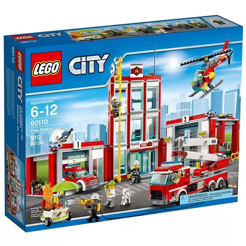 REMIZA STRAŻACKA LEGO CITY 60110 - Lego