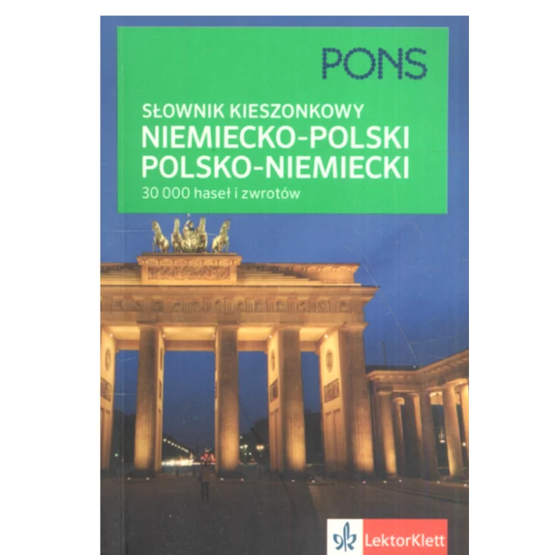 KIESZONKOWY SŁOWNIK NIEMIECKO-POLSKI, POLSKO-NIEMIECKI 30 000 HASEŁ I ZWROTÓW - Pons