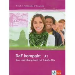 DAF KOMPAKT A1 PODRĘCZNIKZ ĆWICZENIAMI + 2 X CD - LektorKlett