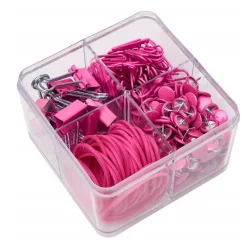 AKCESORIA BIUROWE RÓŻOWE - Joinco
