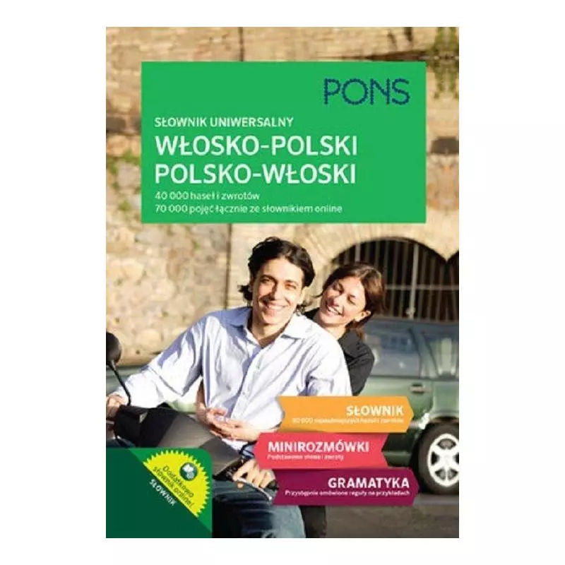 SŁOWNIK UNIWERSALNY WŁOSKO-POLSKI, POLSKO-WŁOSKI - Pons