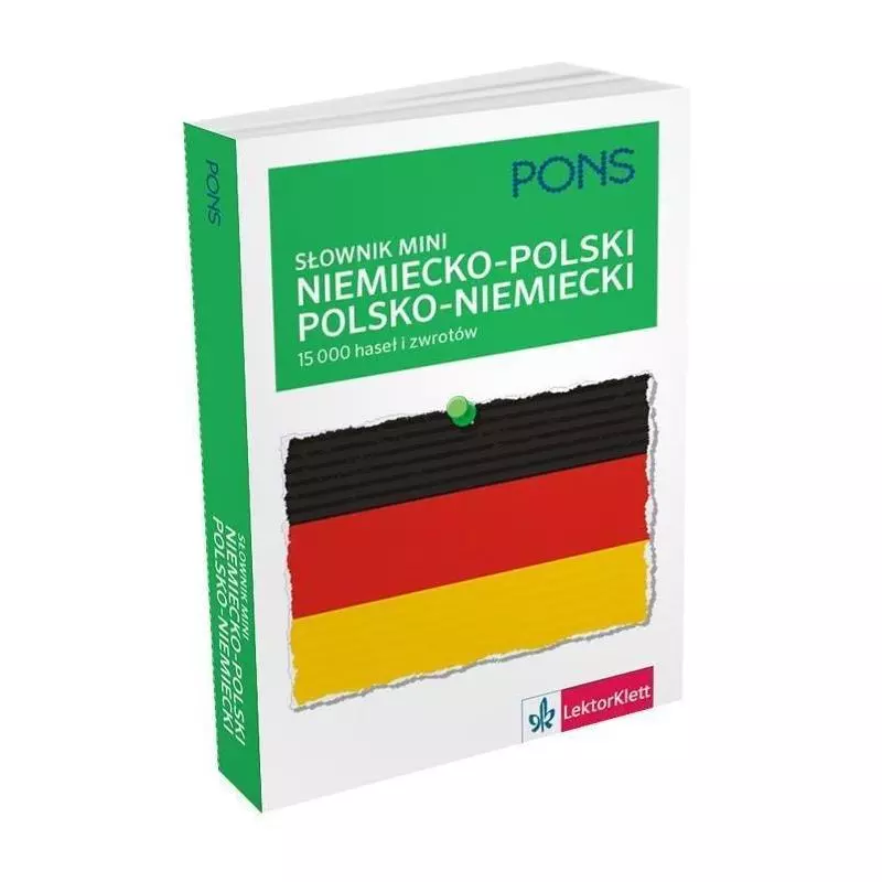 SŁOWNIK MINI NIEMIECKO-POLSKI, POLSKO-NIEMIECKI 15 000 HASEŁ I ZWROTÓW - Pons