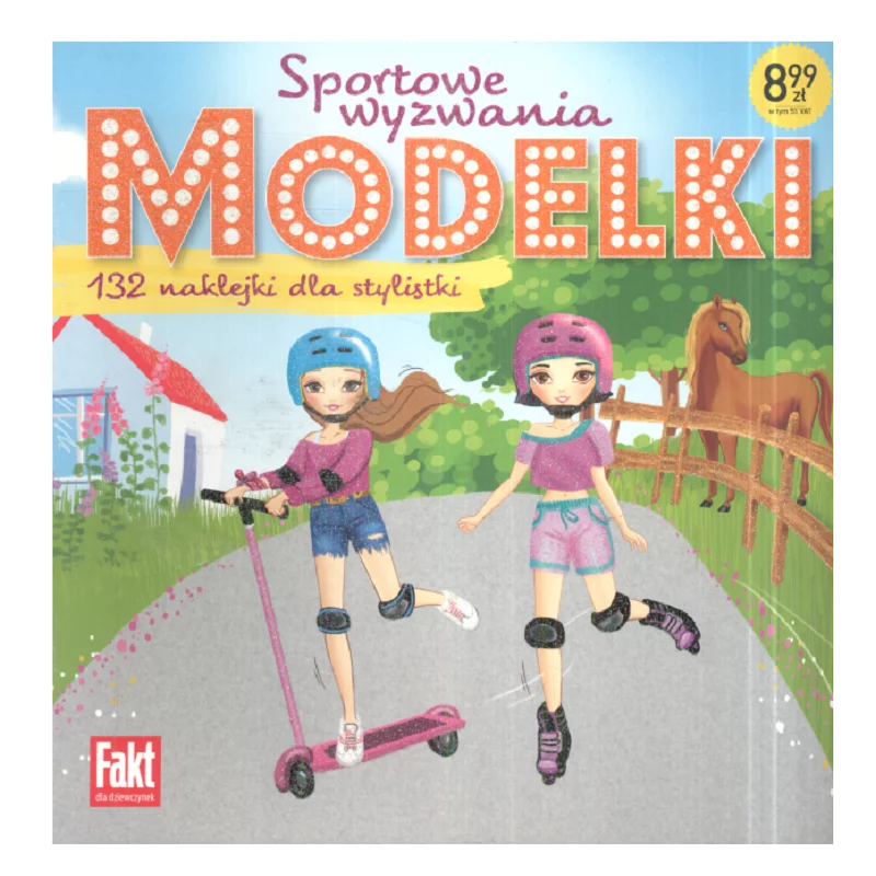 MODELKI: SPORTOWE WYZWANIA. 132 NAKLEJKI DLA STYLISTKI - Ringier Axel Springer