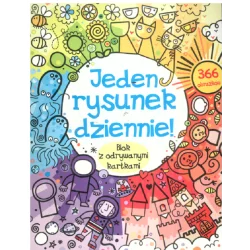 JEDEN RYSUNEK DZIENNIE BLOK Z ODRYWANYMI KARTKAMI - Olesiejuk