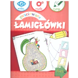 ZWARIOWANE ŁAMIGŁÓWKI WIDZĘ MYŚLĘ RYSUJĘ Anna Wiśniewska - Olesiejuk