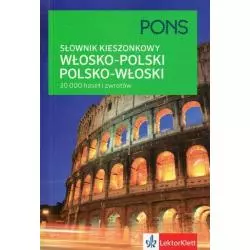 KIESZONKOWY SŁOWNIK WŁOSKO-POLSKI, POLSKO-WŁOSKI 30 000 HASEŁ I ZWROTÓW - Pons
